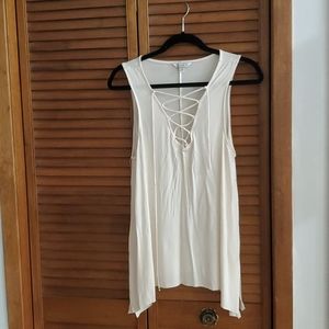 AE Soft & Sexy Lace Up Tank